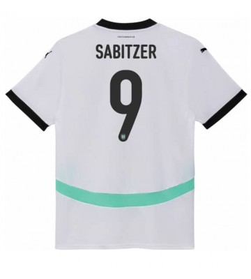 Østrig Marcel Sabitzer #9 Udebanetrøje EM 2024 Kort ærmer
